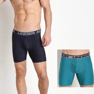 Under Armour, Underwear & Socks, Sale Under Armour 2 Pack Boxerjock 6 In  Navy Turguoise Size Xl 28258 414